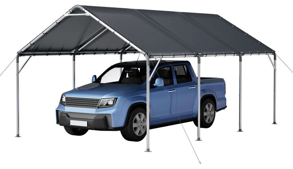 Cubre coche de 610x396x308 cm, toldo para garaje, Imagen del producto 