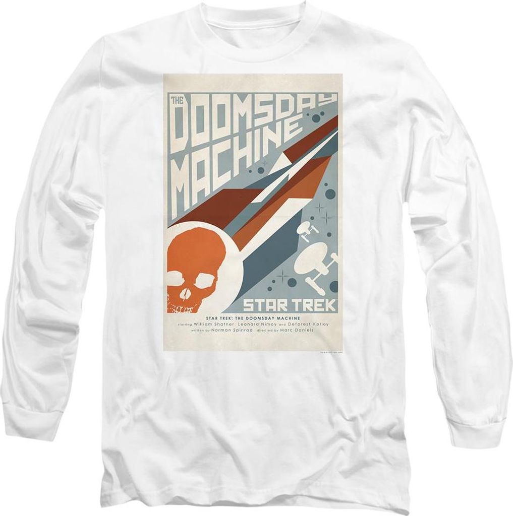 Star Trek - "The Original Series Episode 35" T-Shirt für Herren/Damen Uni TV9696 (S) (Weiß)