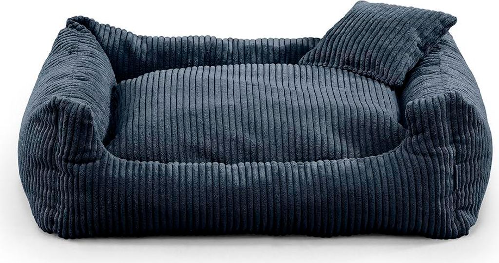Lit pour chien - matériau doux et nervuré avec remplissage Image du produit 