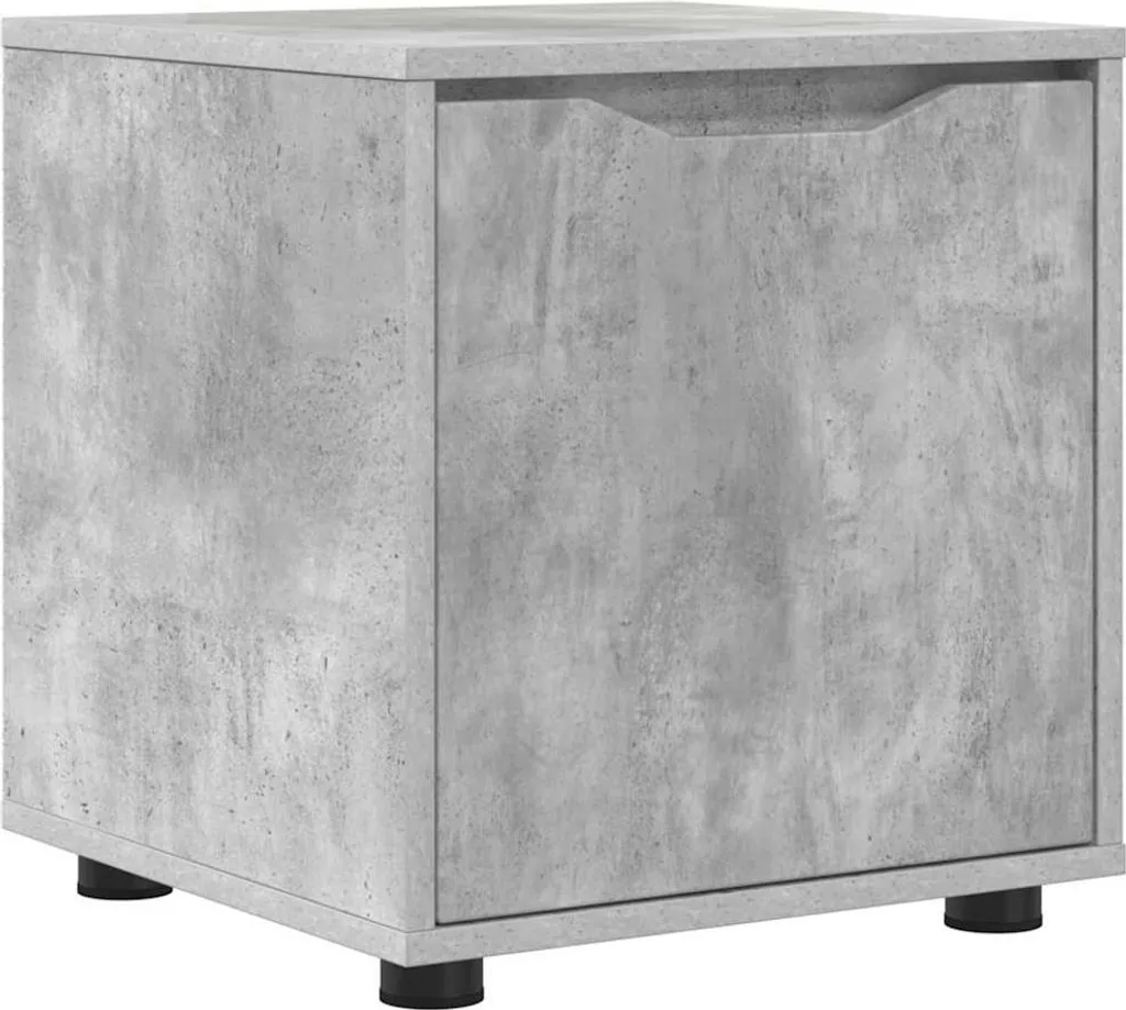 Armoire de salle de bain Béton Gris 40,5 x 40 x 44 cm en bois d'ingénierie