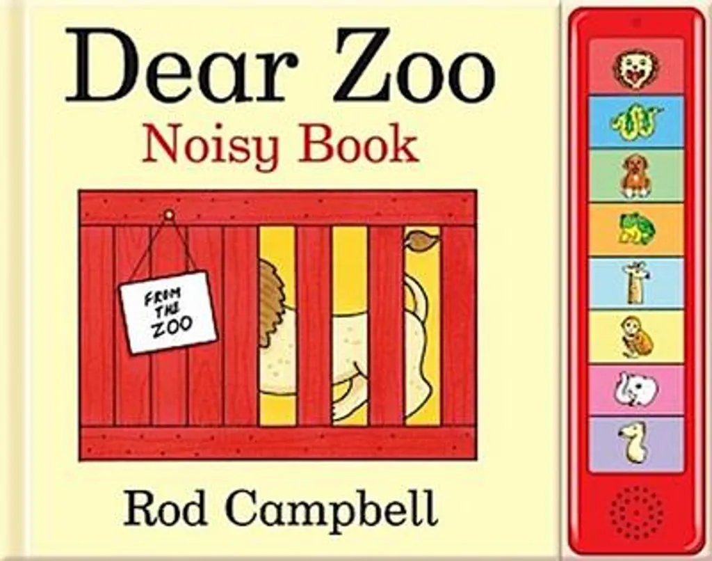 Livre Interactif Dear Zoo Noisy Book pour Apprendre les Cris des Animaux