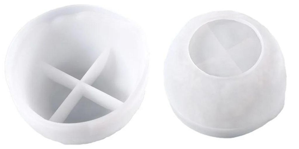 Silikon Gießform für Epoxidharz - Tablettform - Unregelmäßiges Tablett - Schmuckablage - Obsttablett - DIY Gießen