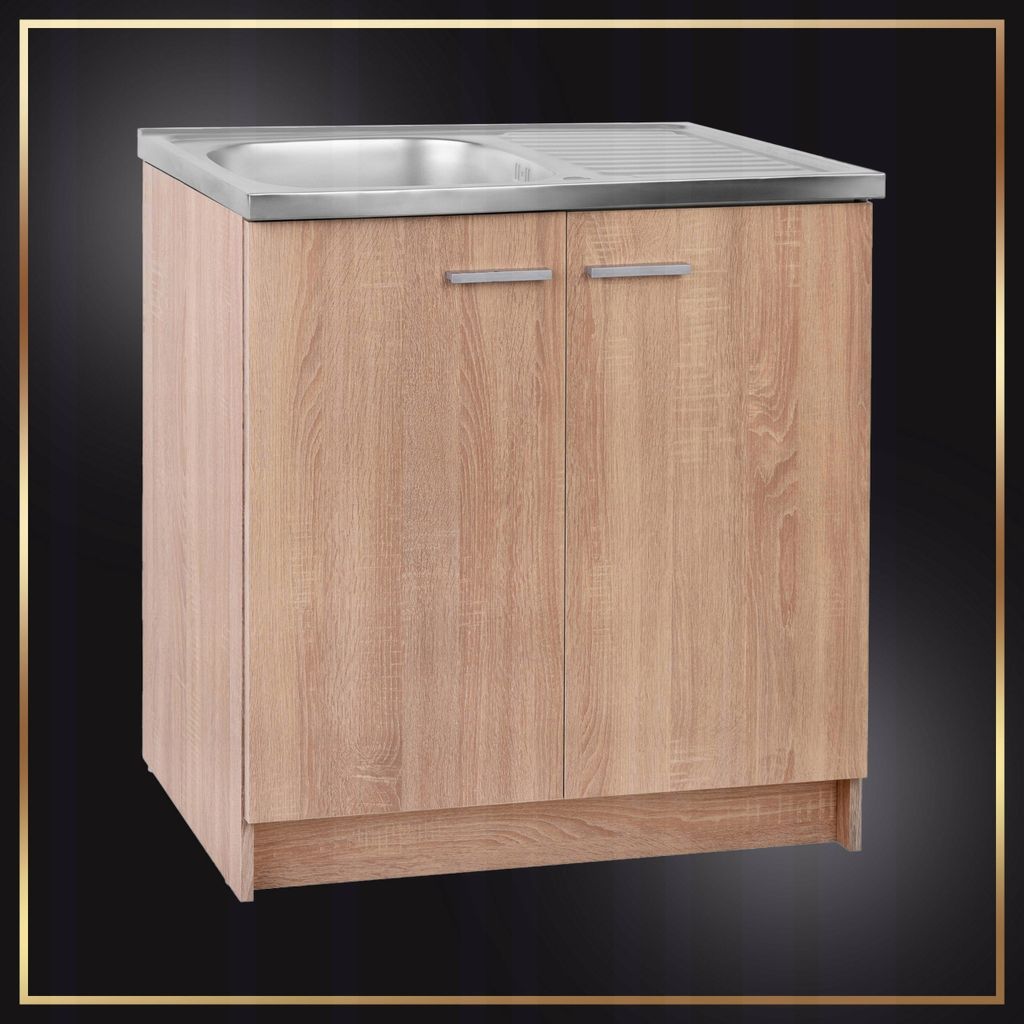 Stamar | Küchenschrank Set, mit Spüle und Armatur, Produktbild 