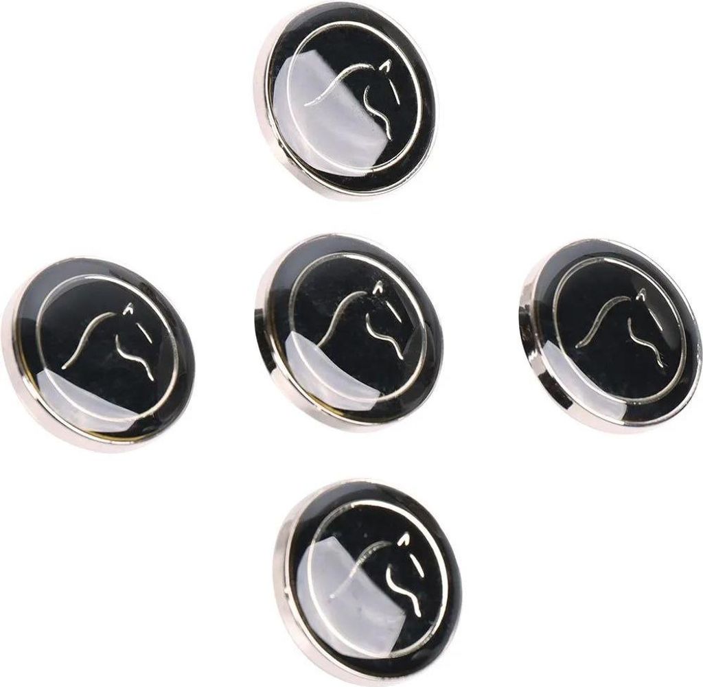Harry ́s Horse Pferdeknopf Schwarz Schwarz One Size