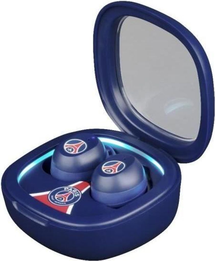 Kabellose Kopfhörer - KONIX - PSG - 8 h Akkulaufzeit + 15 h mit Etui - IPX4-Wasserbeständigkeit - Bluetooth - Blau