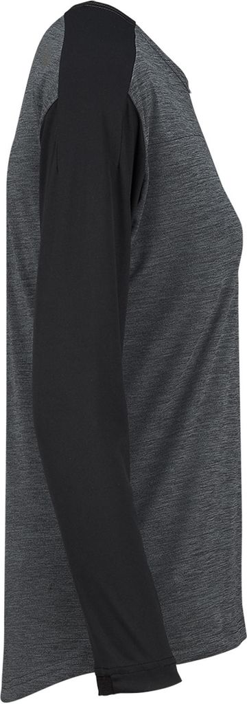 IXS Flow X LS Damen Fahrrad Jersey Farbe: Schwarz, Grösse: 40