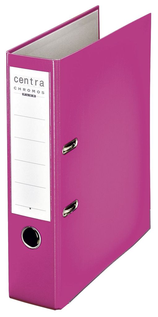 Ordner A4/80 Centra pink Plastik