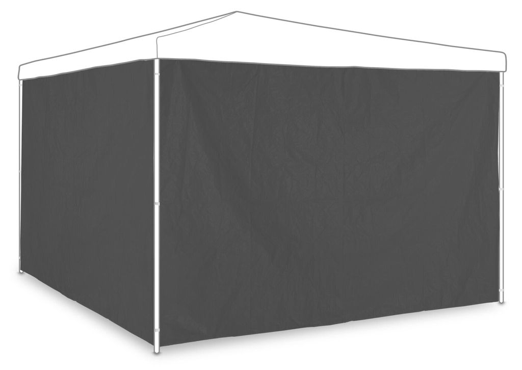 Relaxdays Seitenteile für Pavillon, 2er Set, HxB: 2x3 m, Produktbild 