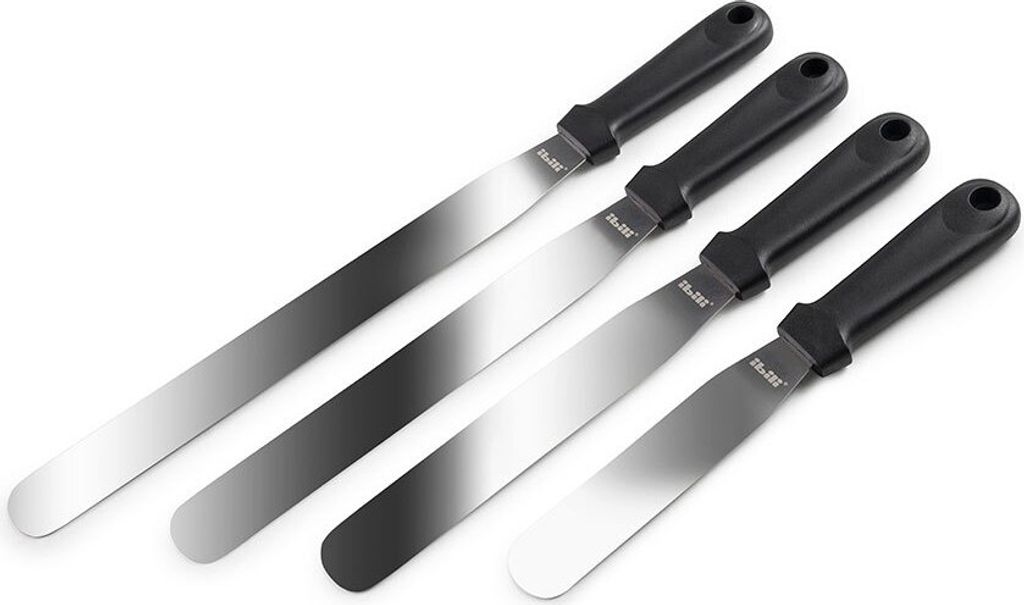 Ibili Spatule de cuisine professionnelle droite - Acier Image du produit 