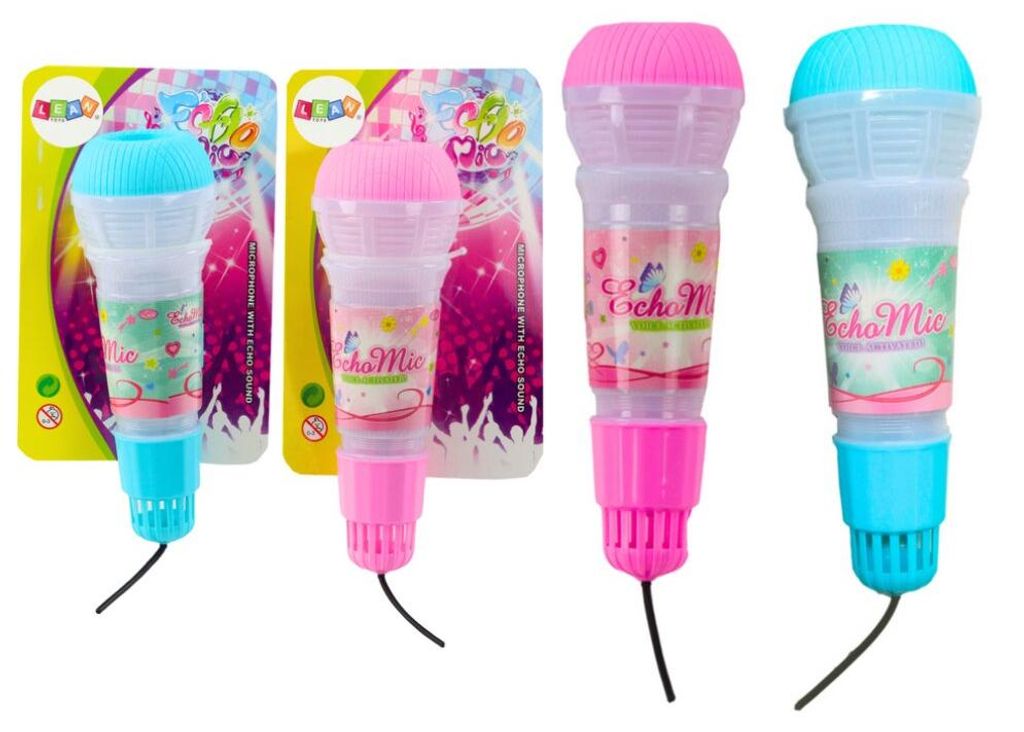 Leantoys Kindermikrofon Echo Hellblau