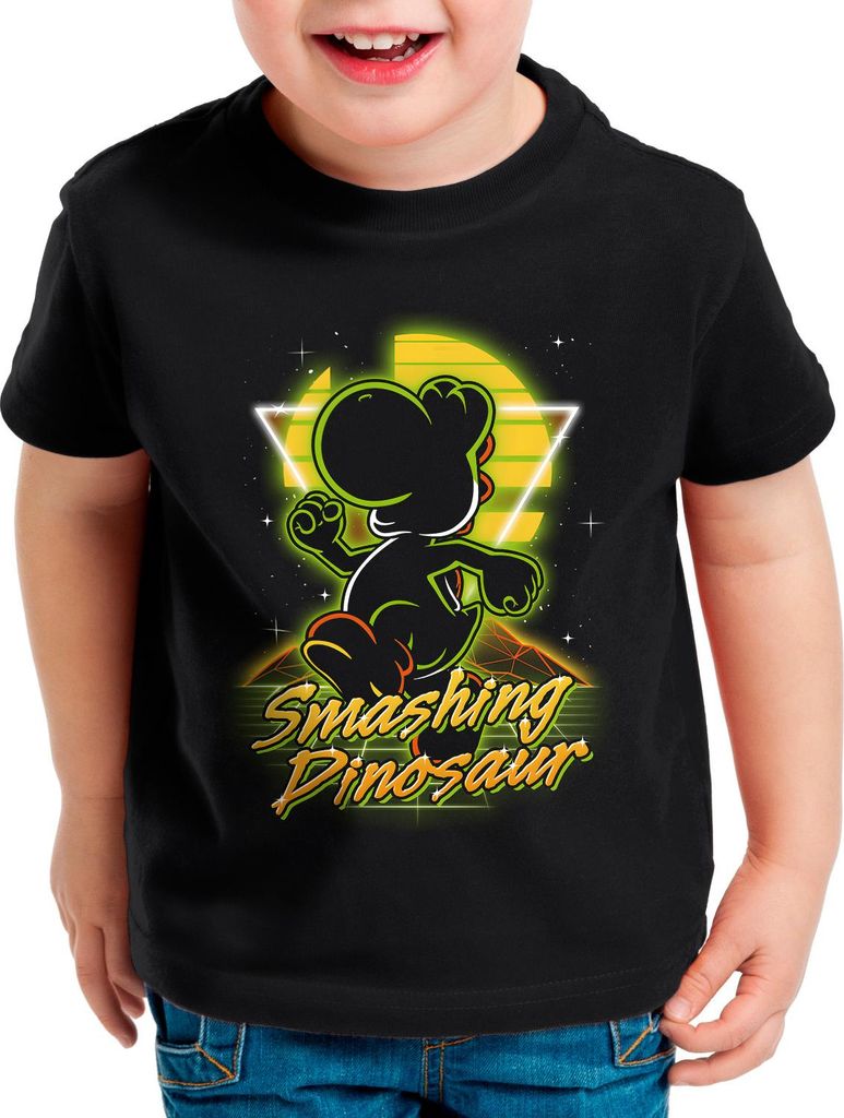 style3 Go Smashing T-Shirt für Kinder gamer smash