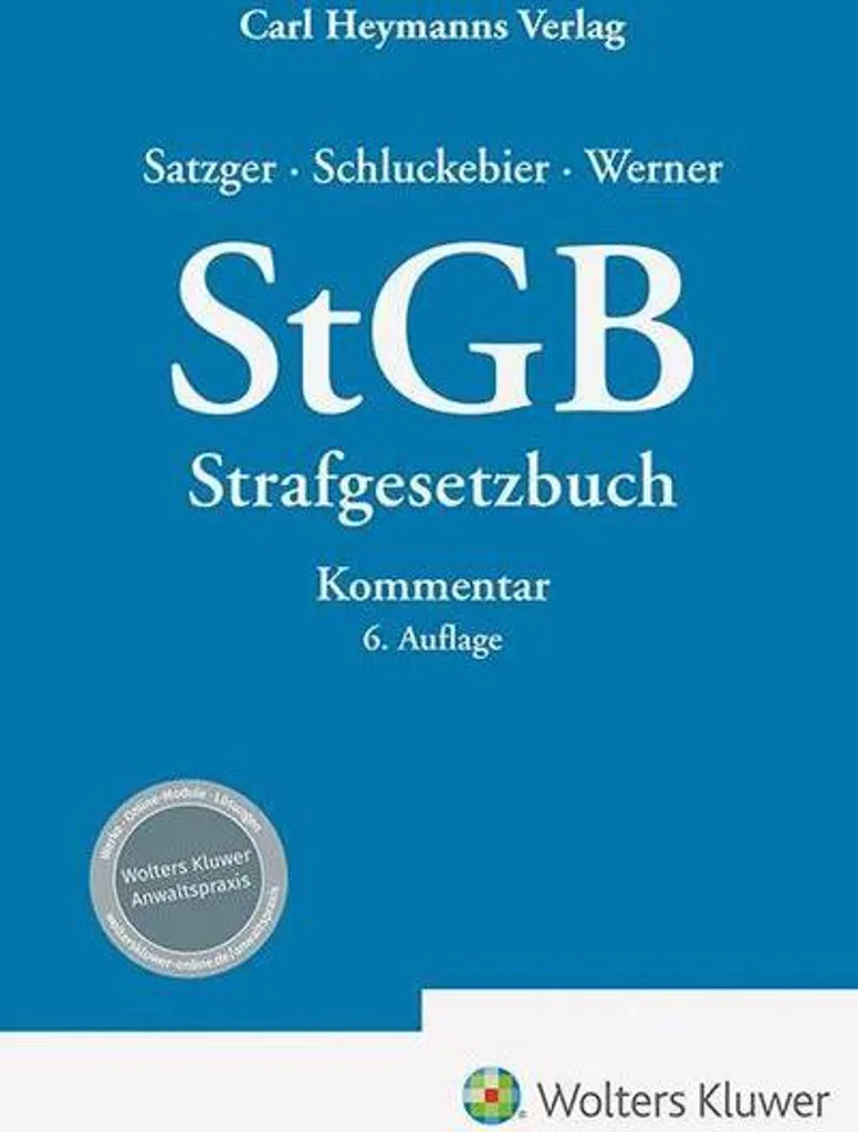 Livre Droit Pénal Allemand StGB Kommentar - Guide Juridique Complet