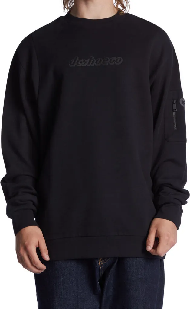 Hoodie DC Shoes Arena Noir en Molleton - Confort et Durabilité Homme