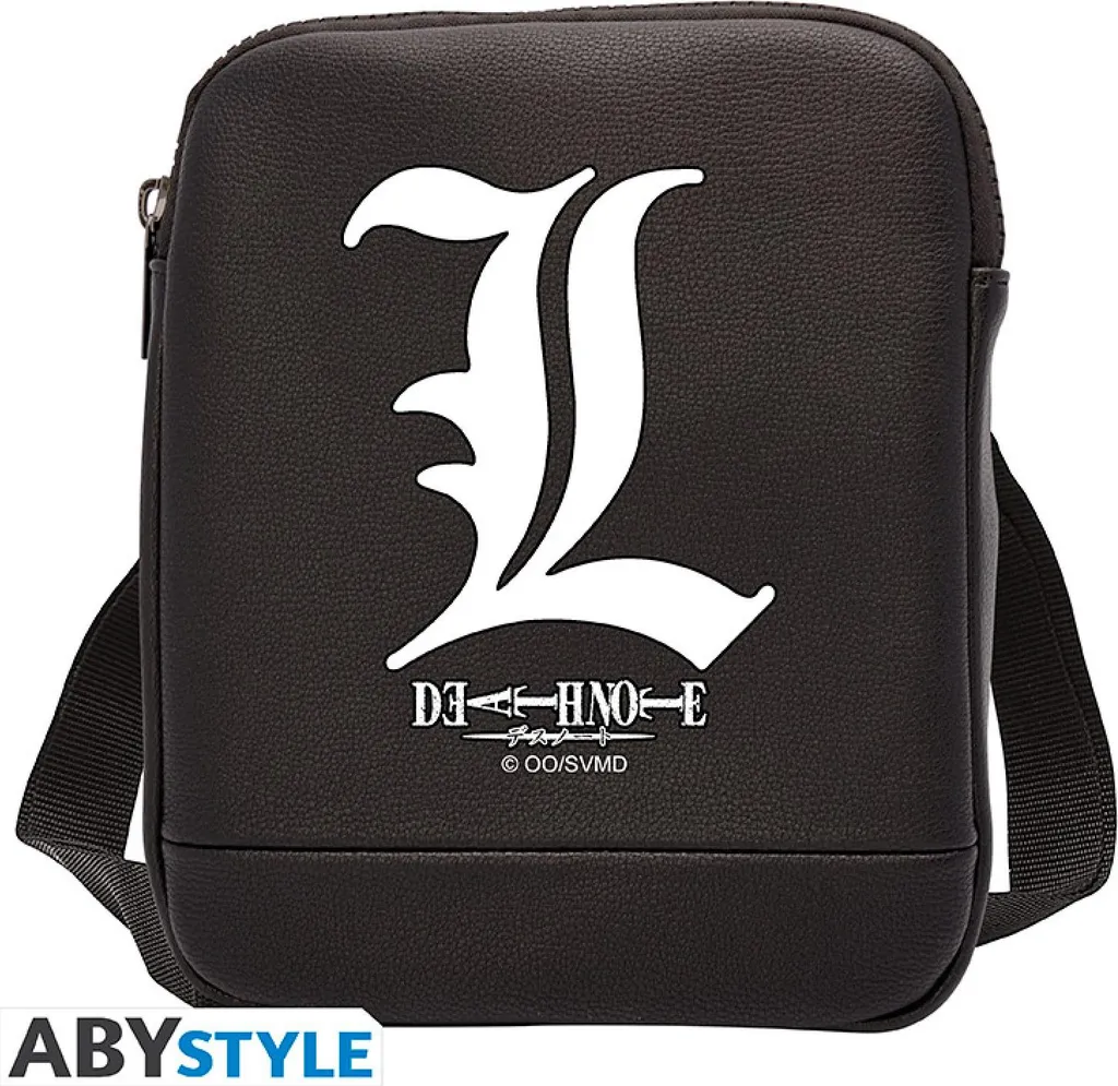 Regalo Death Note: Borsa Piccola Messenger Simbolo L - Vinile