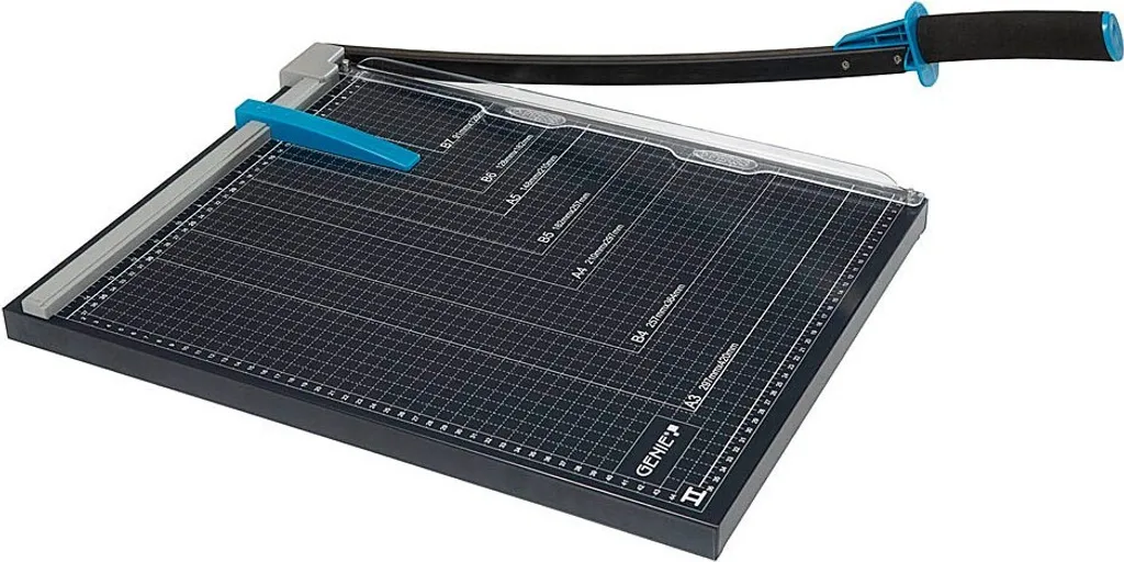 Cisaille GMA3 GENIE avec Plateau Métallique et Guide de Coupe A3
