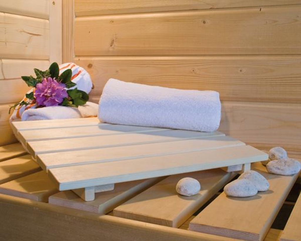 Karibu Kopfstütze CLASSIC Zubehör aus Holz