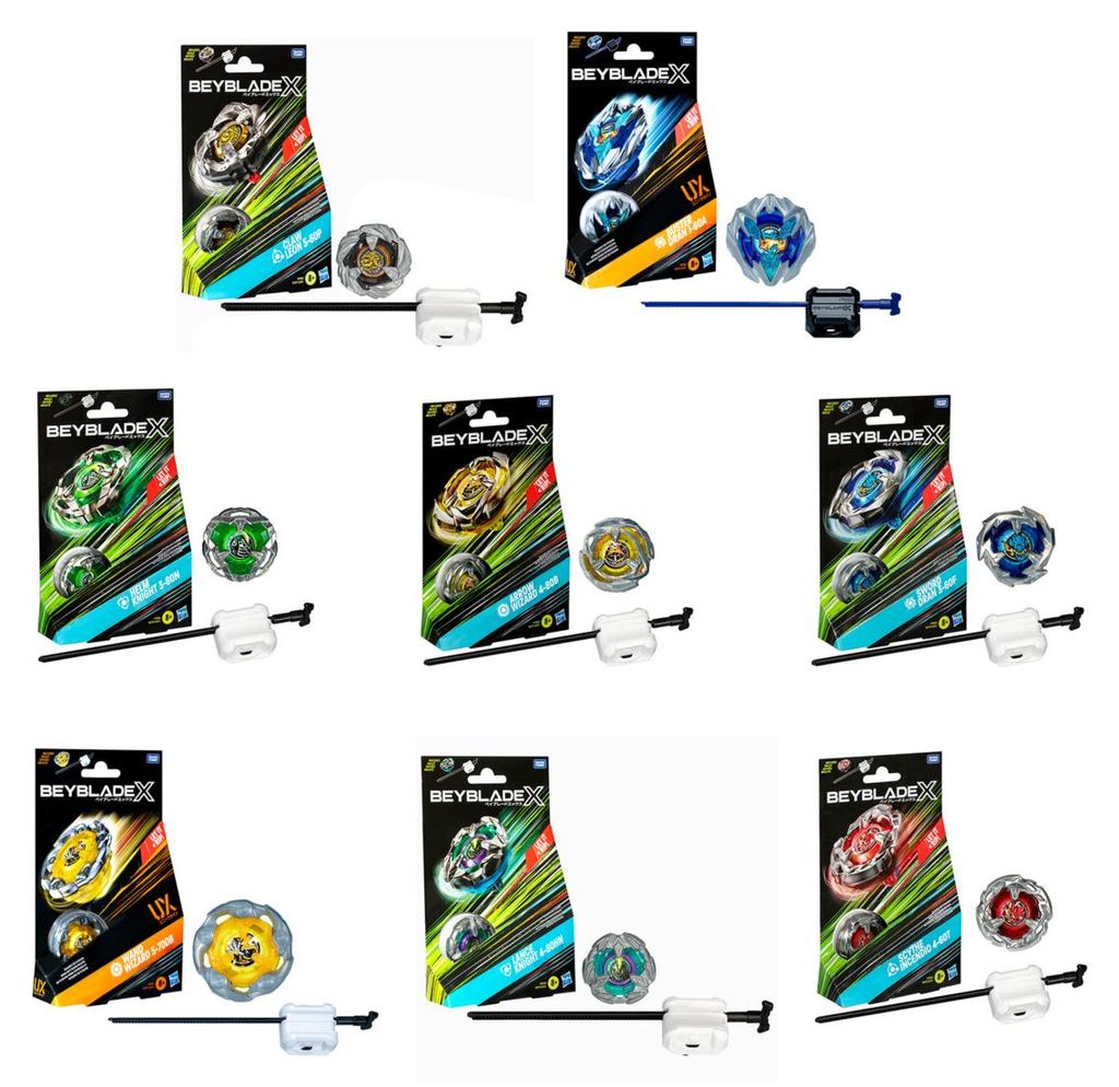 Beyblade X Starter Pack sortiert Produktbild 