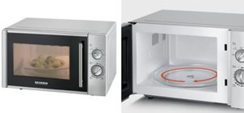 Four à Micro-ondes Severin MW7772 Argent - Cuisson Rapide et Intuitive - 15