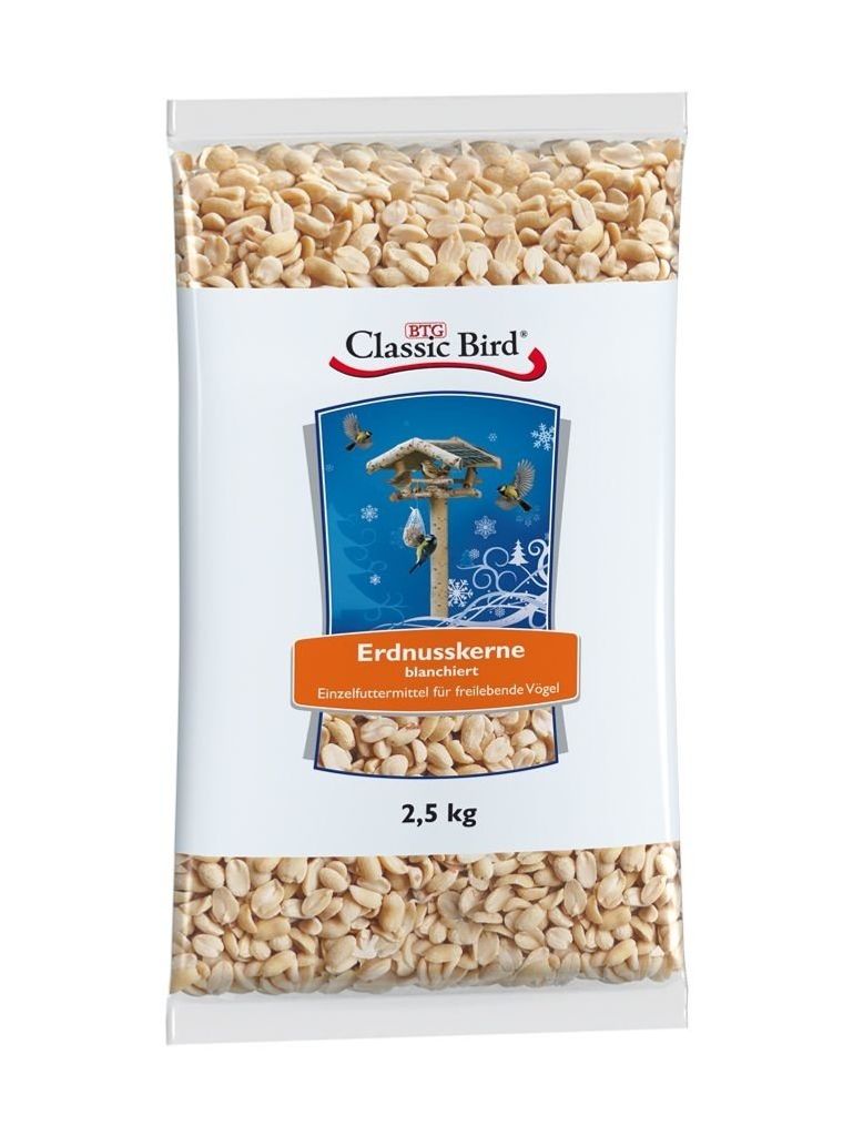 Classic Bird Erdnußkerne, blanchiert - 1 kg Produktbild 