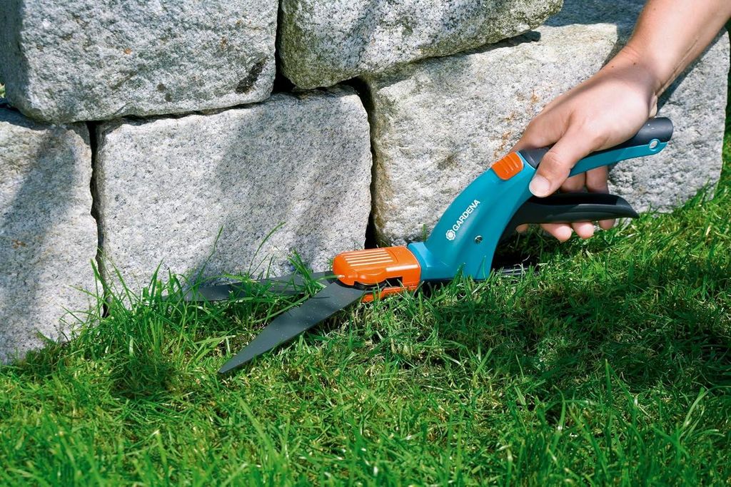 Drehbare Komfort-Grasschere mit 360 Grad Schneidekante und komfortablem Handgriff (8734-20)