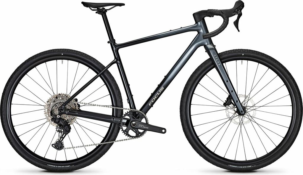 ATLAS 6.7 Gravelbikes & Cyclocross Bikes in Steelgrey / Diamondblack