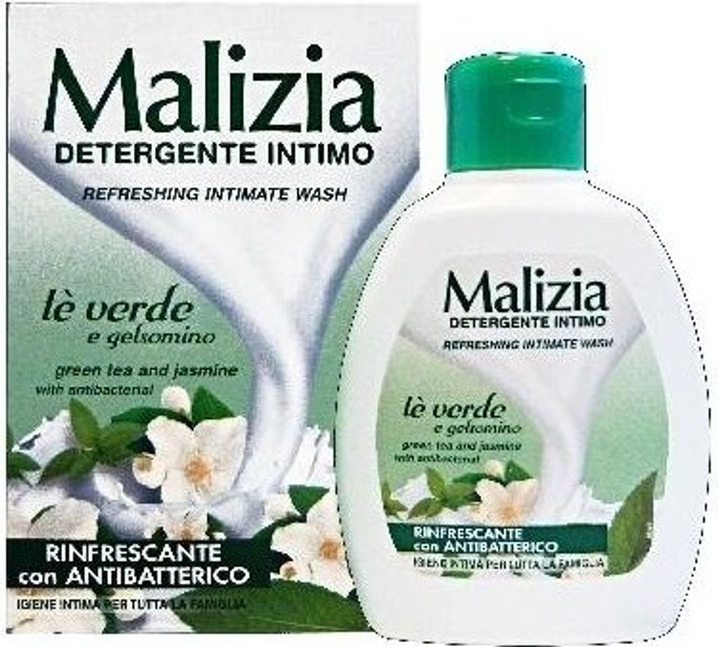 MALIZIA Te Verde & Gelsomino INTIMSEIFE Flüssigseife 200ml Produktbild 