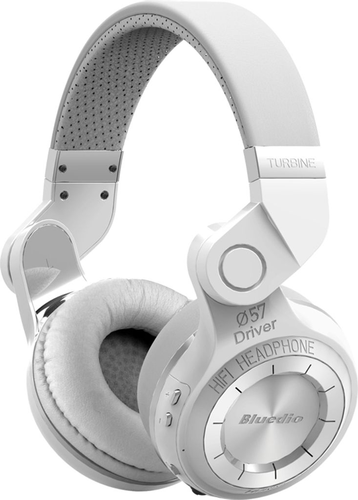 Bluedio T2 Bluetooth Casques blancs