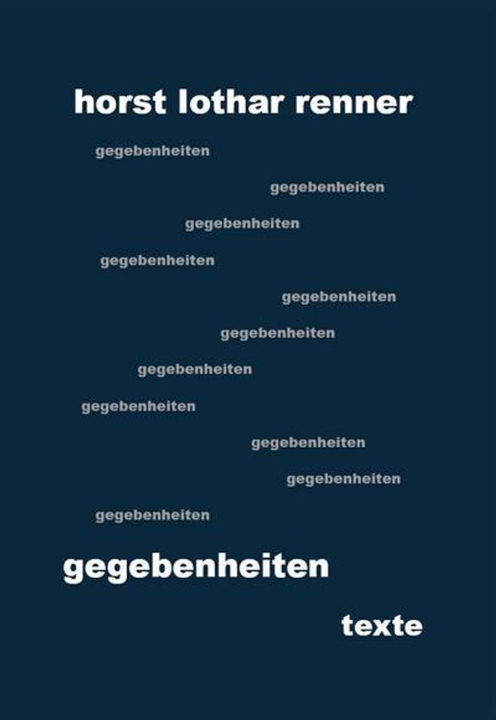 gegebenheiten: texte
