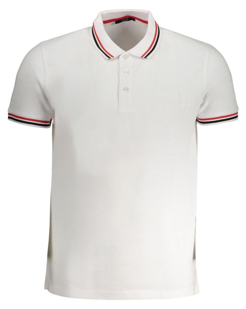 Cavalli Class Herren POLOHEMD Weiß QXT64XKB002_BI00053 : Größe - L Größe: L