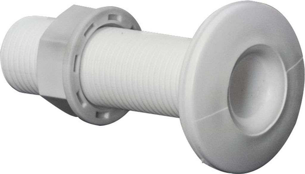 Diffuseur de bord avec filetage plastique blanc 3/4" , 1 Image du produit 