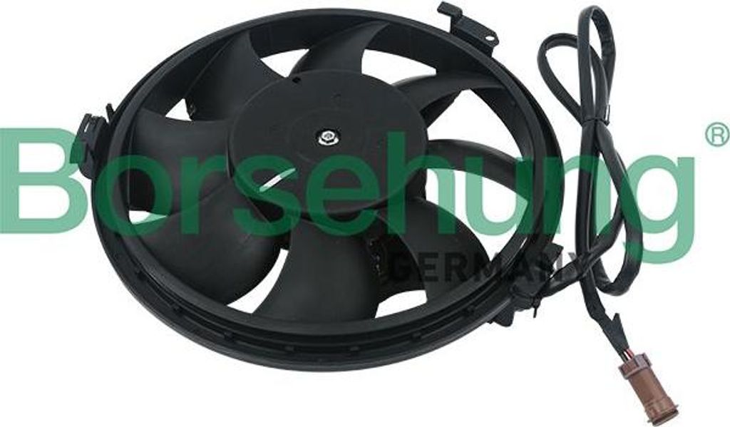 Borsehung B11491 Kühlerlüfter OE 8D0959455C kompatibel mit A4 8D, A6 4A, A6 4B, A8 4D, Alhambra, Passat 3B, Sharan