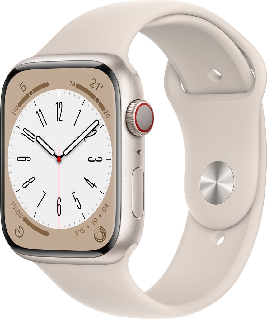 Watch Series 8 GPS + Cellular 45mm Aluminiumgehäuse Produktbild 2