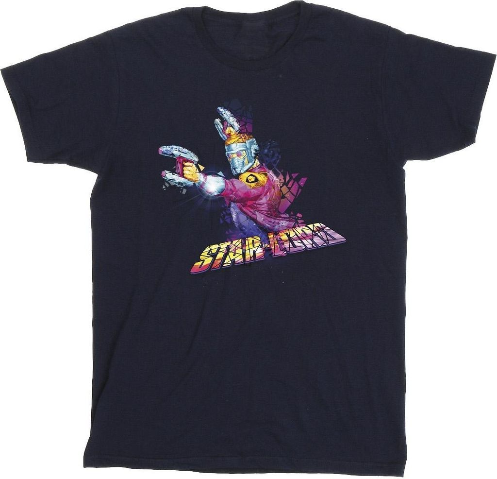 Marvel - "Guardians Of The Galaxy" T-Shirt für Herren BI28120 (XL) (Marineblau)