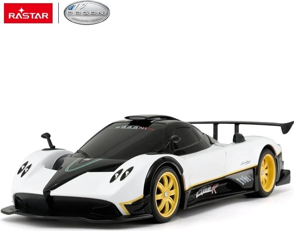 Jouet voiture de course RC Pagani Zonda R 1/14 blanche pour enfants adultes