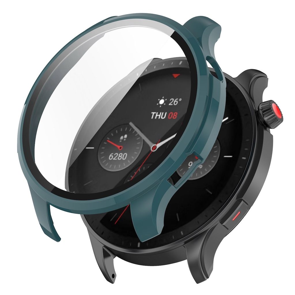 Coque de protection en PC / verre trempé pour Amazfit GTR Image du produit 