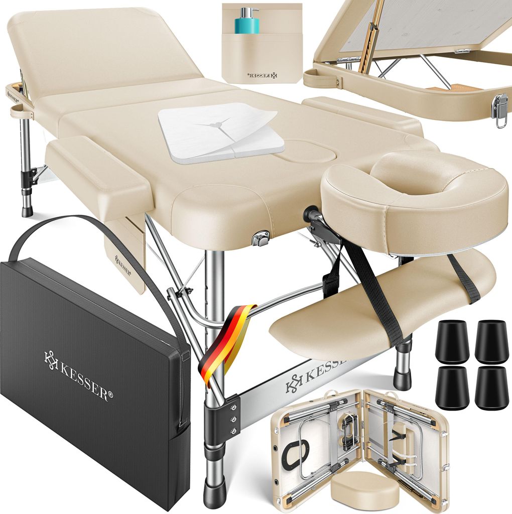 KESSER® Mobile Massageliege klappbar & höhenverstellbar 3 Produktbild 