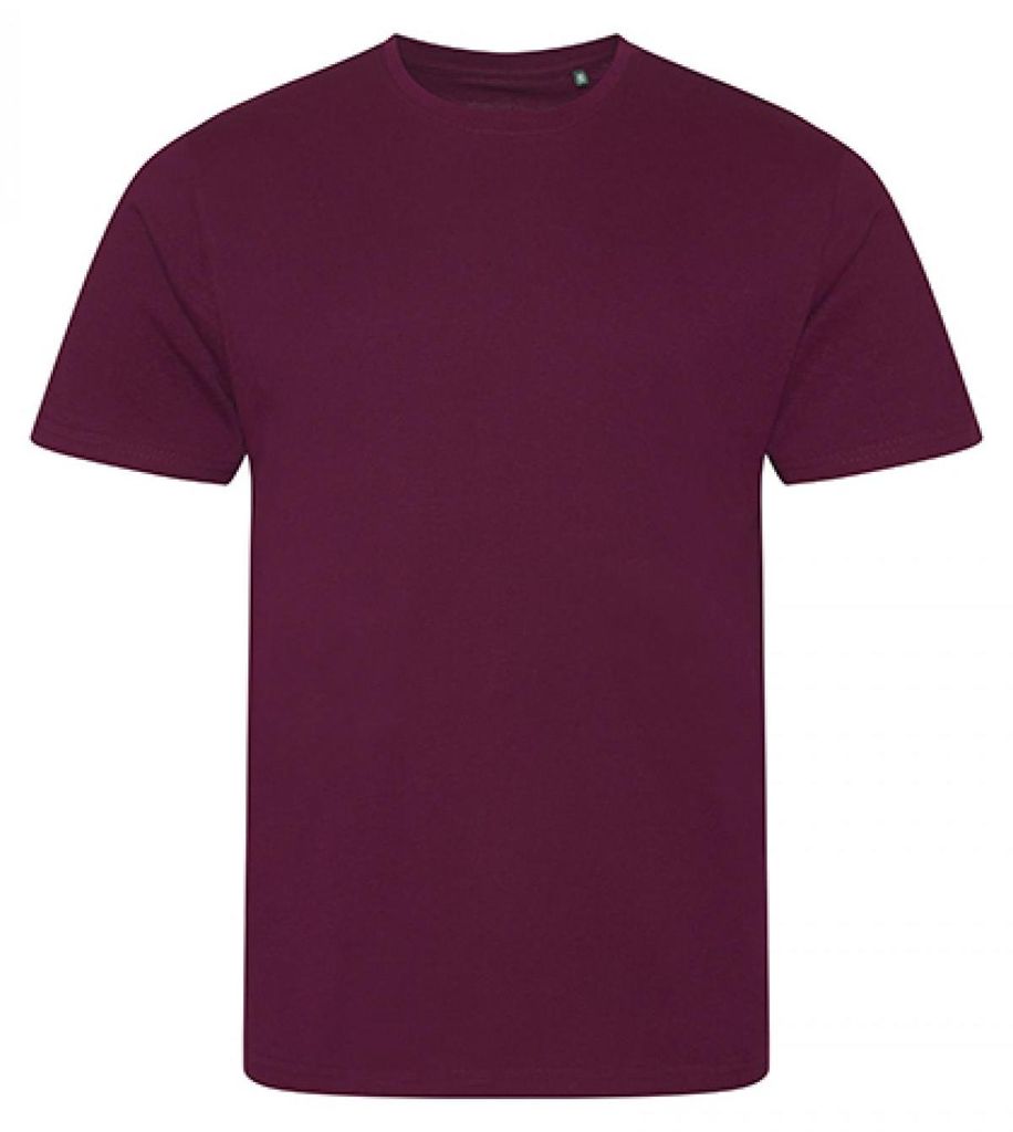 Ecologie EA001 | Herren Cascades Tee / 100% Baumwolle| Single-Jersey - Farbe: Burgundy - Größe: M