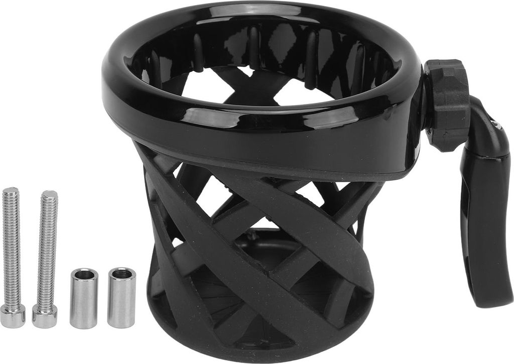 Getränkehalter, leicht, vielseitig, robust, hohe Härte, Motorrad für Gold Wing DCT, Schwarz