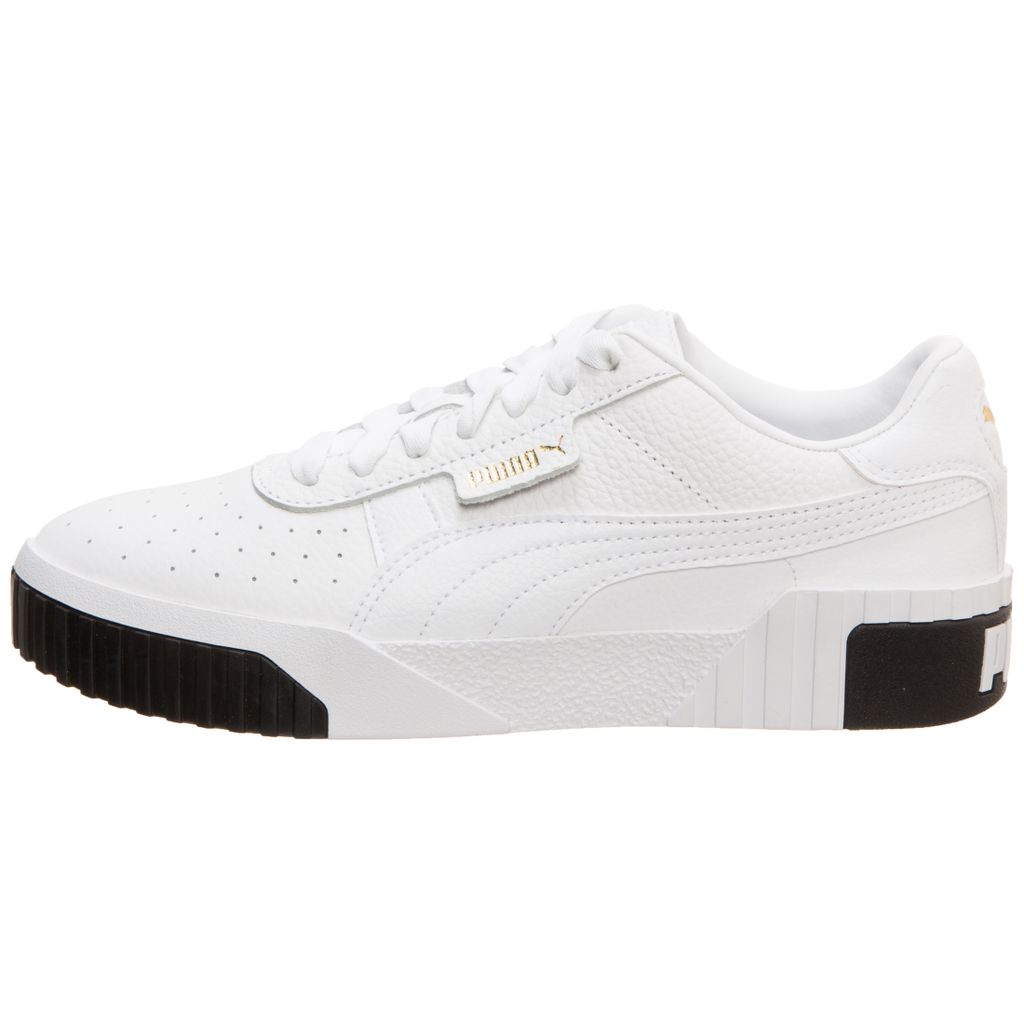 PUMA Damen Cali WN's Sneaker, White Black, 37.5 EU