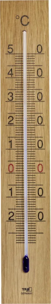 Termometro Parete TFA 12.1059 Quercia | Design Analogico Tedesco 274mm - 2