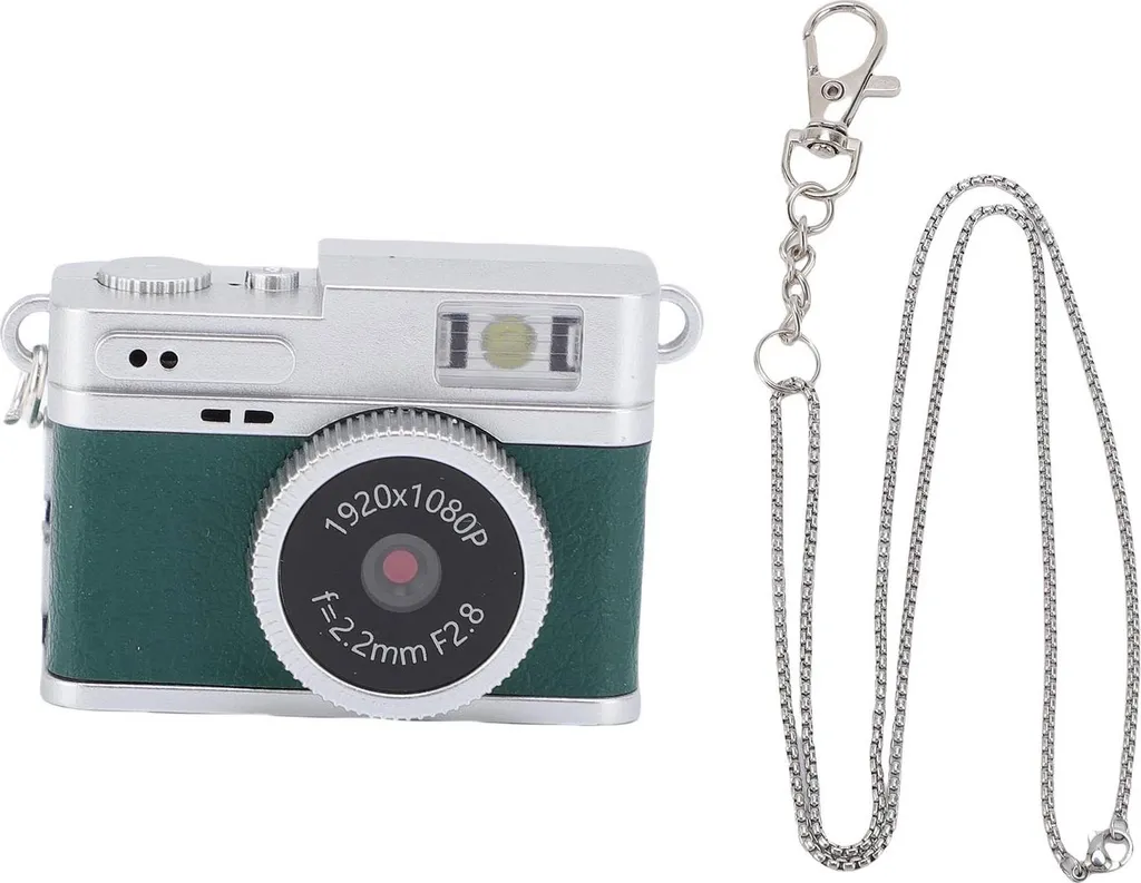 Micro Camera Spia Portachiavi 2MP 1080P - Flash LED e Micro SD 32GB