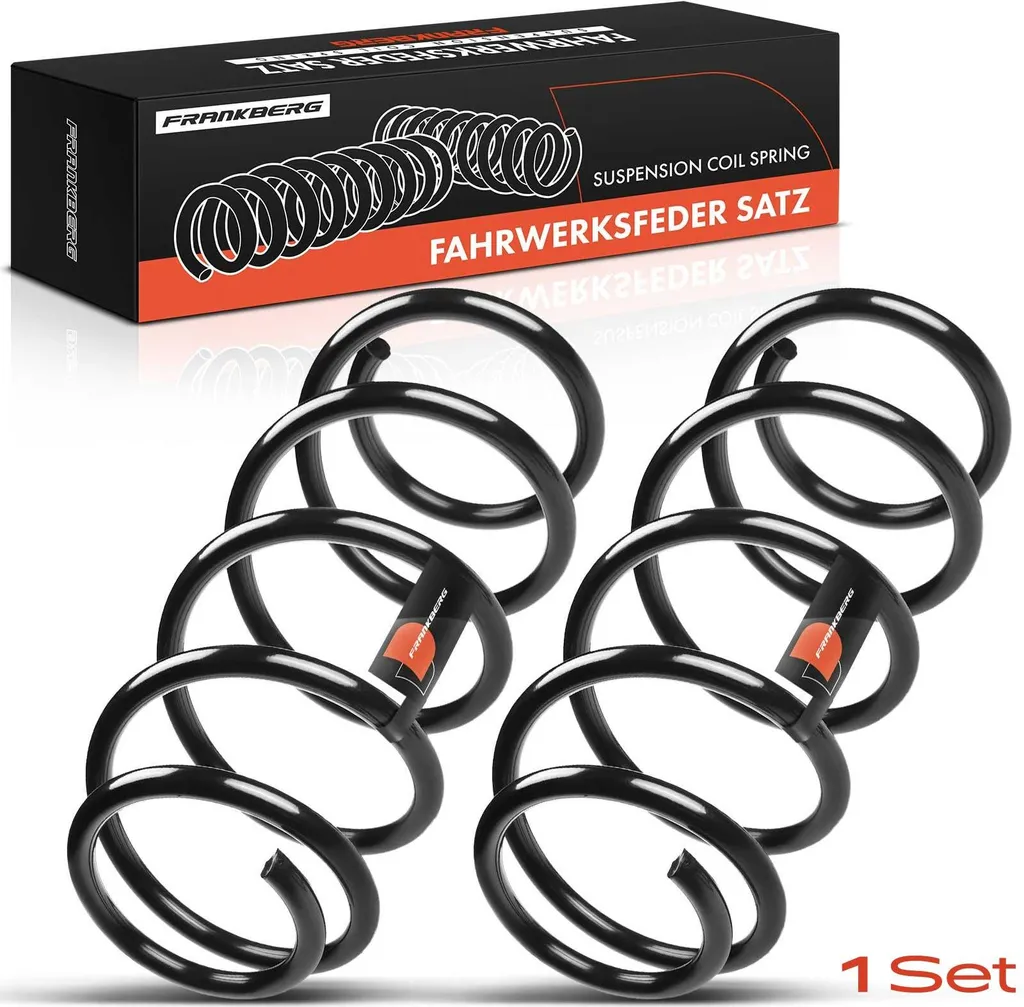 Paire de Ressorts Amortisseurs Avant pour Audi 100 Berline et Avant