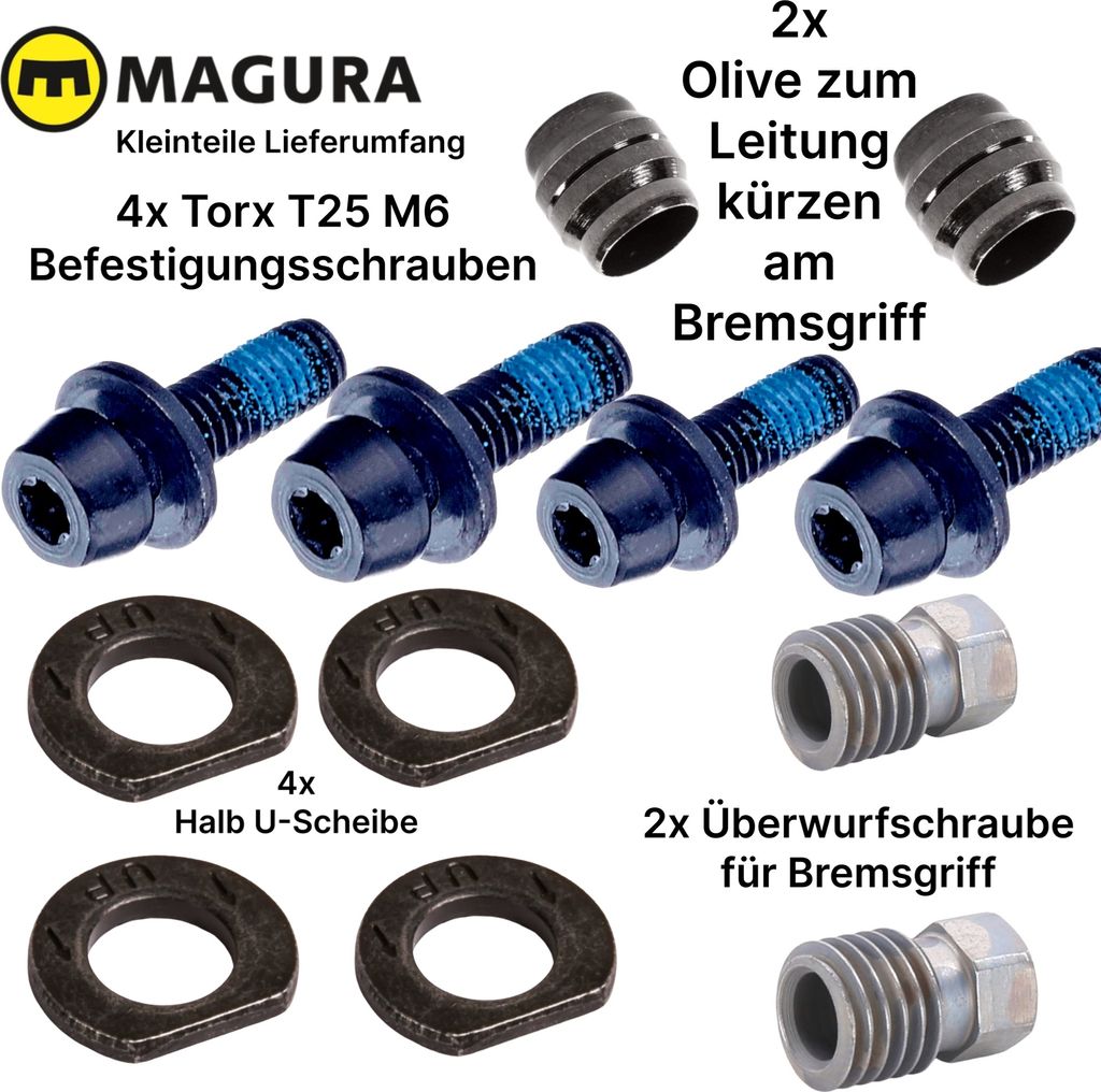 Magura HS11 Hydraulische Fahrrad Felgenbremse Komplett Set Produktbild 3