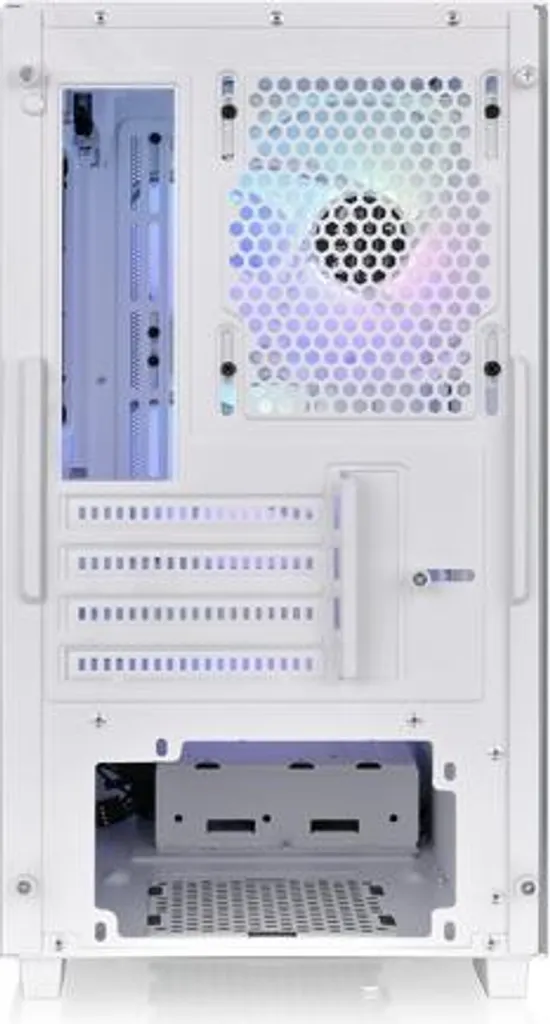 Thermaltake Versa H16 TG ARGB Blanc : Boîtier PC Micro-Tower Anti-Chaleur