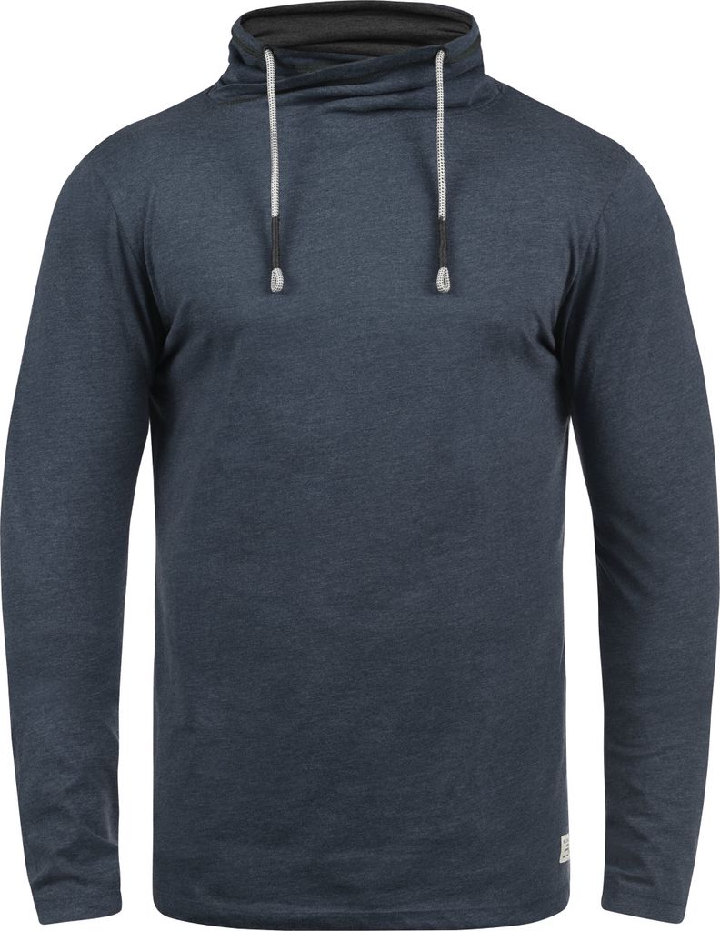 BLEND BHPallo Herren Longsleeve Langarmshirt Shirt mit Tube-Neck-Kragen