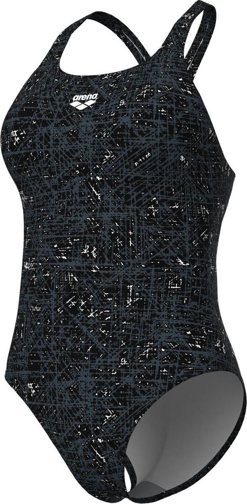 Arena Women's Ribbed Swimsuit Swim Pro Back - Schwimmanzug Damen, Größe:44