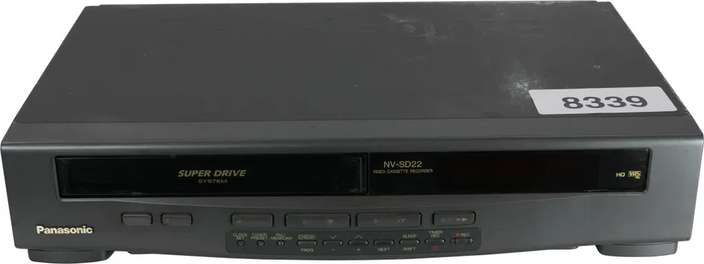 Magnétoscope Panasonic NV-SD22EG : Idéal pour Numériser vos Vidéos VHS