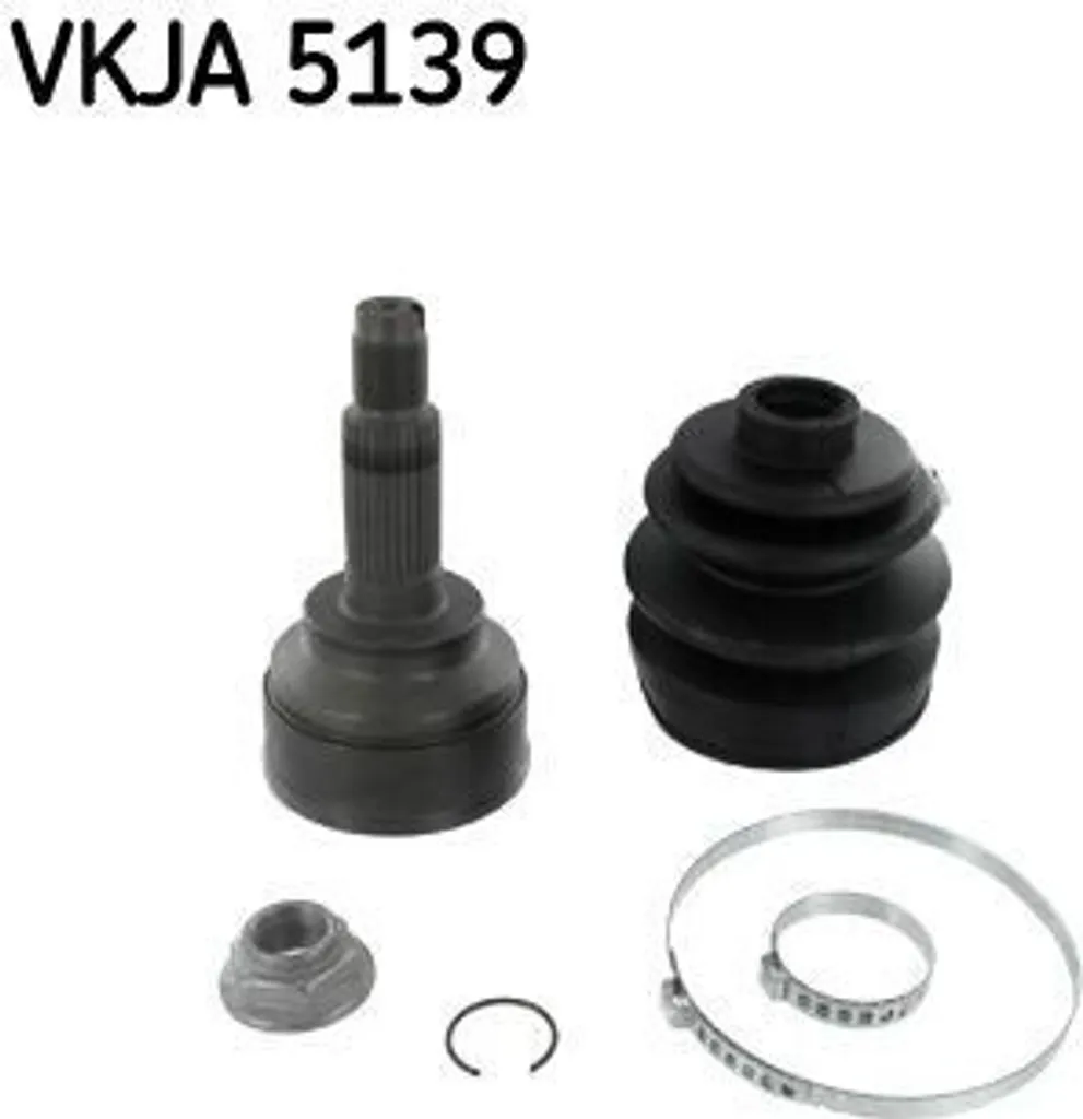 Soufflet de cardan et joints SKF VKJA 3951 pour Renault Trafic Fourgon