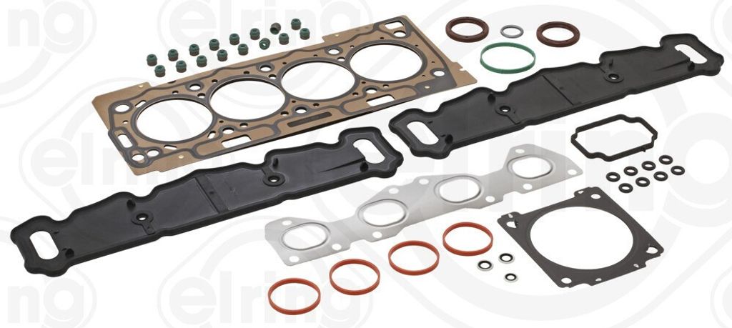ELRING 430.830 Zylinderkopf Dichtungssatz passend für PEUGEOT 2008 Kombi (CU) 206 Schrägheck (2A/C) 207 (WA, WC) 206 CC (2D) 208 I Schrägheck (C...