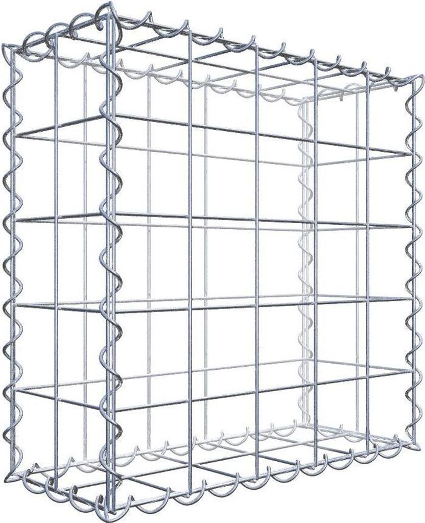 Gabione 50 cm x 50 cm x 20 cm (L x H x T), Maschenweite 10 Produktbild 